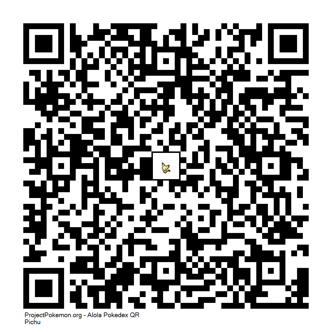 Cdigo QR de Pichu